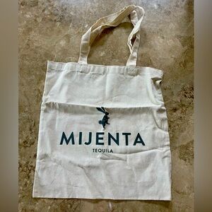 Canvas brand new tote bag from mijenta tequila